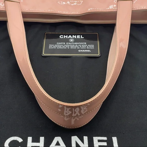 Chanel Vinyl Triple CC Clear Plastic PVC Transparent See-through Coco Tote Bag - Picture 5 of 16